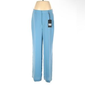 Scotch and Soda NWT Edie Tailored Wide Leg Trouser in Baby Blue - Size 10